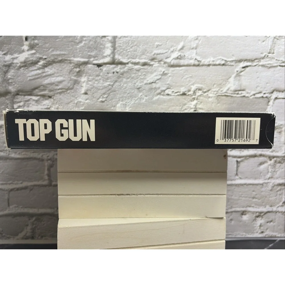 Top Gun VHS 1987 Paramount 75th Anniversary Tom Cruise Action Movie 1692